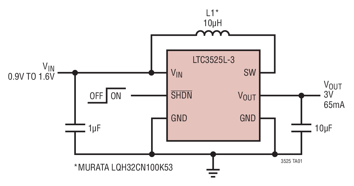 LTC3525L-3Ӧͼһ